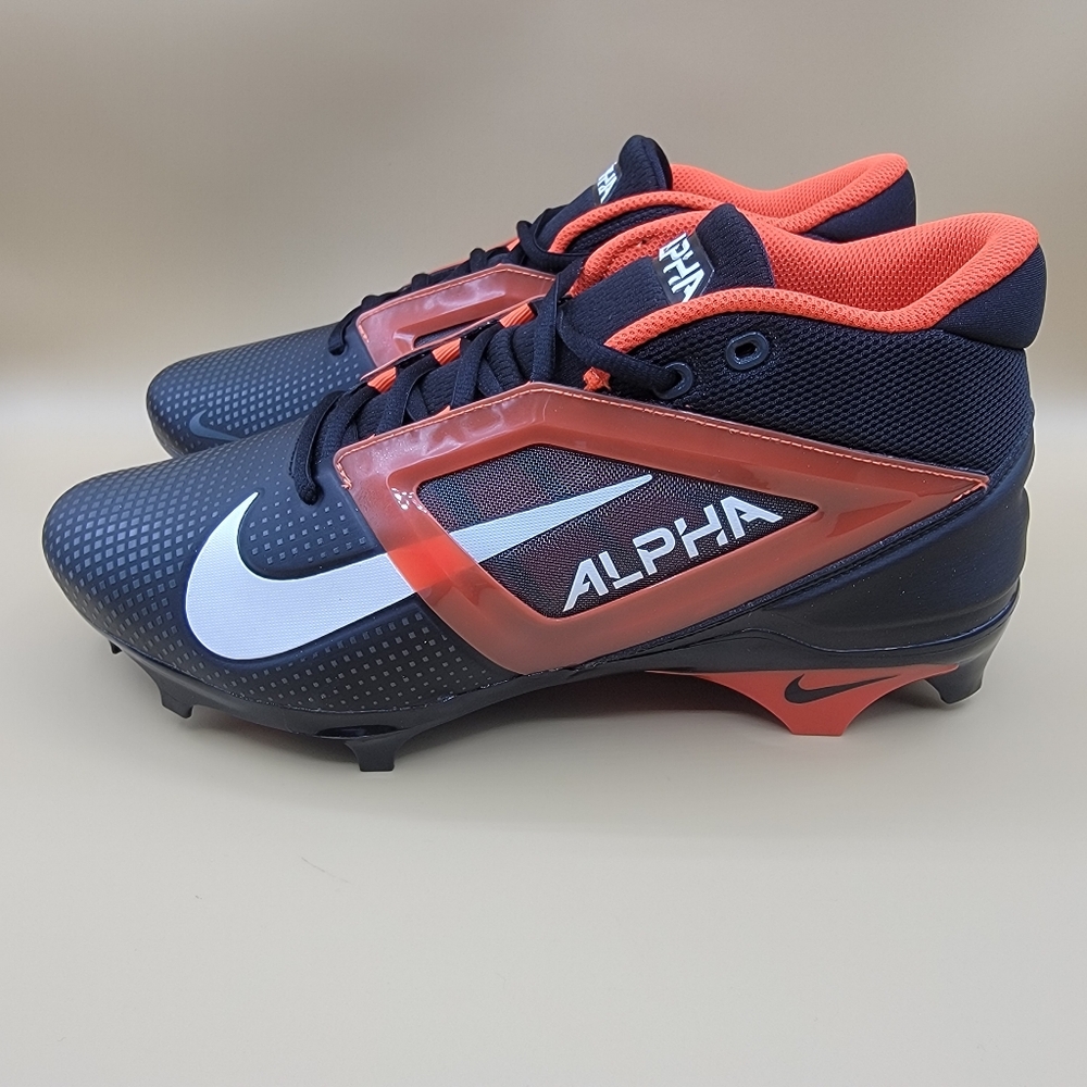 Nike Alpha Menace Pro 4 Oregon State Beavers Football Cleats Size 12 Wide Black